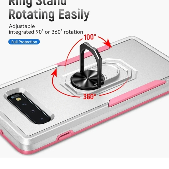 Galaxy S10+ Phone Case. With 2 pk TPU film. - Picture 3 of 9